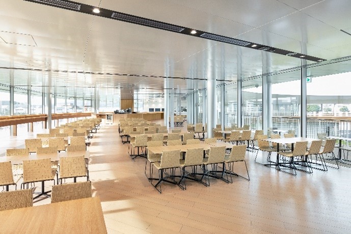 Rest area for residents and employees